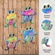 thumbnail image 4 of Arte de Pared Junware – Decoración de Ranas, Juego de 4 Esculturas de Metal, 4 of 7