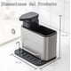 thumbnail image 4 of Dispensador De Jabón Para Cocina Acabado Negro Plateado Diseño Compacto Plástico ABS, 4 of 4