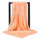 thumbnail image 1 of suxuMhao Pañuelo Cuadrado de Seda Naranja Claro-paquete de 5 35.43x35.43in Pañuelo de Satén de Seda, Chal de Seda, Pañuelo de Seda para la Cabeza, Pañuelo de Seda Ligero de Color Sólido, Accesorio, 1 of 2