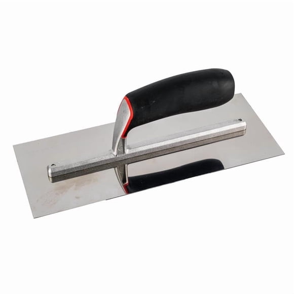 Herramienta Finishing Trowel Warner de acero inoxidable de 11 x 4.5 pulgadas
