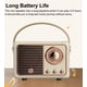 thumbnail image 3 of Altavoz Bluetooth Baolira Retro Inalámbrico Mini Beige, 3 of 9