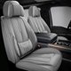 thumbnail image 1 of Fundas de Asiento para Automóvil NS YOLO Beige de Cuero – 5 Asientos, 1 of 8