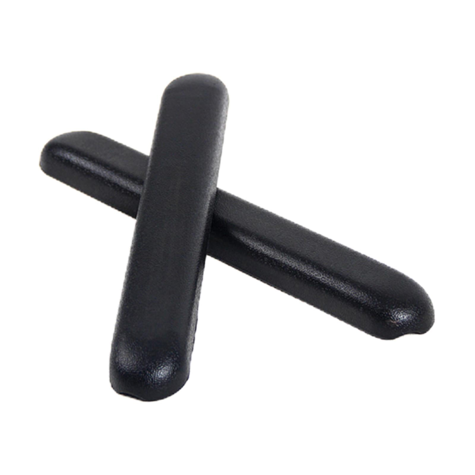 Ioensy - Almohadilla Para Reposabrazos De Silla De Ruedas Cojín Universal Para Reposabrazos Negro Para Silla De Oficina