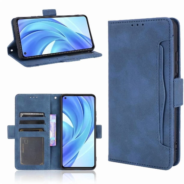 Funda Cartera Magnética para Xiaomi 11 Lite 5G- Tarjetero Desmontable, Cuero PU, Soporte