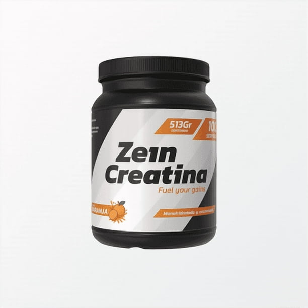 Creatina Monohidratada Y Micronizada 513gr Naranja