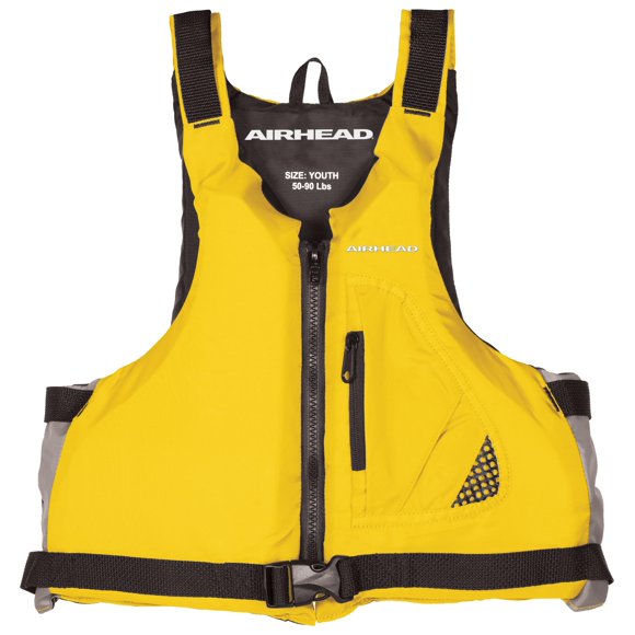 Chaleco de remo AIRHEAD YUKON BASE amarillo talla universal