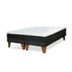 thumbnail image 2 of Cama Europea Zen Pro Colchon Resortes 2 Plazas Base Dividida Tela Negro, 2 of 3