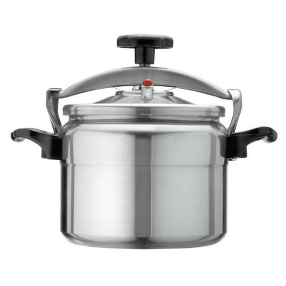 Olla a Presión Aluminio 6L Comprezzo Plateado 1 Piezas