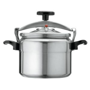 Fantuzzi - Olla A Presión Aluminio 6L Comprezzo Plateado