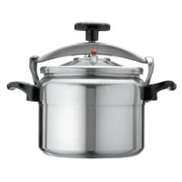 Fantuzzi - Olla A Presión Aluminio 6L Comprezzo Plateado 1 Piezas