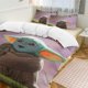 thumbnail image 1 of Baby Yoda 3-Piece Bedding Set Soft Warm And Comfortable Bed Set, 1 of 5