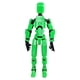 thumbnail image 2 of Robot Dummies Figuras De Acción Regalos 13 Figura De Acción Para Exposición De Dibujo DIY Verde, 2 of 3