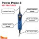 thumbnail image 2 of Probador de Circuitos Power Probe 12-24VDC PP3CSBLU, 2 of 6
