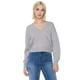 thumbnail image 1 of Sweater Mujer Cuello V Gris Corona, 1 of 5
