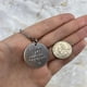 thumbnail image 4 of Be Safe - Don't Do Stupid Shit - Hand Stamped Keychain - Cute Couples Gift - Gifts For Teens 1pc, 4 of 4