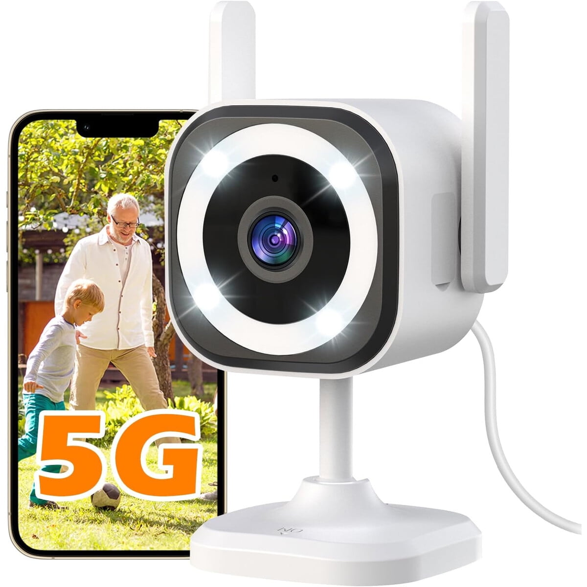 Camara Seguridad Guoanvision 2k 5g Wifi Ip66 Exterior Interior S600