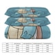 thumbnail image 2 of Juego de ropa de cama con estampado de ardilla, funda nórdica y fundas de almohada de 3 piezas para mujeres, hombres y adolescentes., 2 of 3