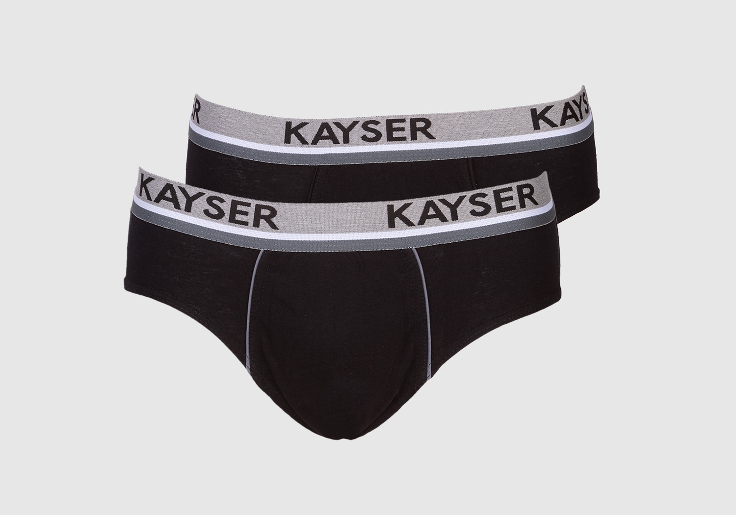 Pack 2Xslip Algodón P291.11-Neg Kayser