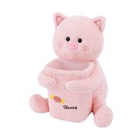 Magideal - Estuche Creativo Para Pañuelos De Automóvil, Soporte De Papel, Organización De Botes De Basura, Bote De Basura Universal, Accesorios Para Automóviles, Cerdito