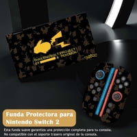 Syjupy - Funda Protectora Compatible Con Nintendo Switch 2, Funda Rígida Y Delgada Acoplable Para Consola Y Mandos Joy Con