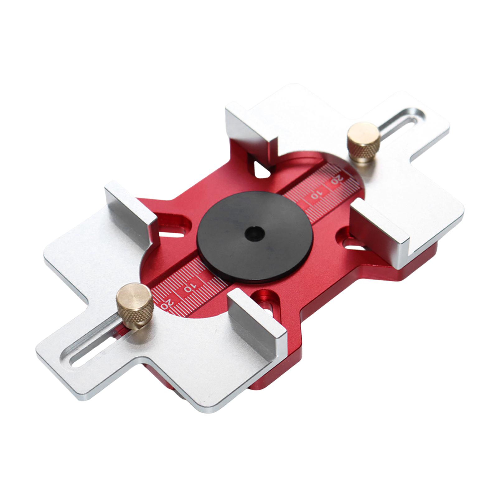 Magideal - Placa De Inserción Para Mesa De Fresadora, Soporte De Ranura, Asistente De Ranurado Compacto Y Preciso Para Técnicos En Carpintería Y Empalme De Muebl