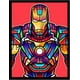 thumbnail image 1 of Cuadro Decorativo Iron-Man Abstracto Medidas 30x40 CM, 1 of 2