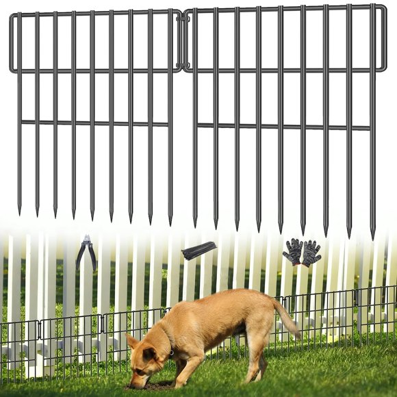Cerca de Jardín AVELOTUUG 25 Paneles 43 cm H 8 m L