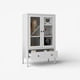thumbnail image 1 of Casa media para mascotas 2 puertas con vitrina 2 cajones - Linea PET PC-7, 1 of 6