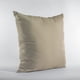 thumbnail image 3 of Cojín decorativo Plutus Brands Plutus Sand de terciopelo brillante liso, 3 of 5