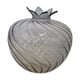 thumbnail image 5 of Florero de Vidrio Pomegranate Clásico Jarrón Decorativo para Arreglos Florales Y Plantas Centro de Mesa Ornamental Contemporáneo Pieza Artística para Gris, 5 of 5
