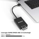 thumbnail image 3 of Lector de tarjetas Bawanfa XQD/SD USB 3.0 de doble ranura para Sony/Lexar, 3 of 7