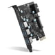 thumbnail image 1 of Tarjeta de expansión PCI-E x1 a USB SINEFINE SF3A2C con 5 puertos, 1 of 7