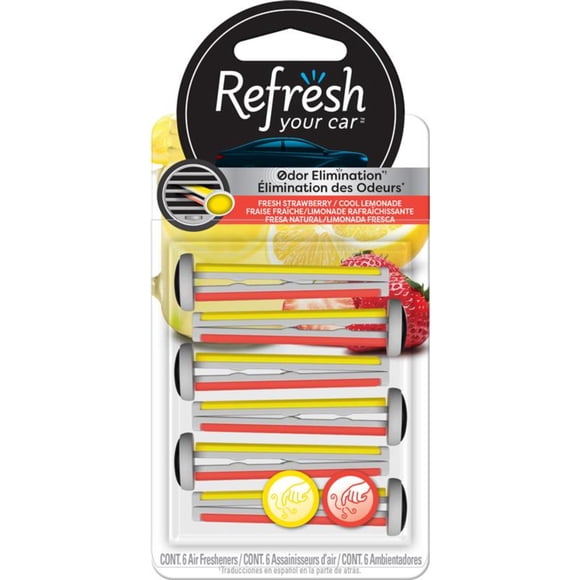Aromatizante de auto Vent st strawberry/lemonade x6