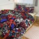 thumbnail image 1 of Spiderman Print Bedding Set Pattern Duvet Cove Set 3 Pieces 1 Quilt Cover And 2 Pillowcases for Women Men Teens, 1 of 5