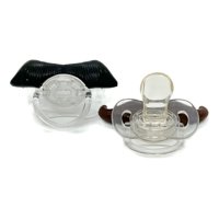Genérico - Set 6 Chupetes De Bigote Divertido Seguro Silicona Bebe Lau
