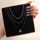 thumbnail image 5 of Women's Chain Disc Layered Necklace: The Perfect Gift for Any Occasion!, 5 of 5