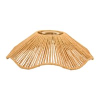 Ioensy - Pantalla De Lámpara Tejida, Pantalla De Lámpara Colgante Para Cubierta De Luz Colgante, Cafetería, Sala De Estar, Color Amarillo