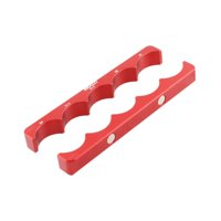 Magideal - 2 Piezas De Mordaza De Reparación De Bicicletas, Insertos De Mesa De Fijación De Amortiguador Trasero, Mordaza Versátil Para Suspensión De Buje De Hor Estilo H