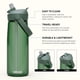 thumbnail image 2 of Botella de Agua CamelBak Thrive con Pajilla Plegable Tritan Renew 750 ml, 2 of 8