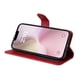 thumbnail image 5 of Funda Billetera para Xiaomi 15T Pro con Porta Tarjetas y Soporte Ajustable Rojo, 5 of 5