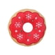 thumbnail image 3 of Lindo Perro Squeaky Toy Squeaky Play Animal De Peluche Para Navidad Camping Red Donut, 3 of 5