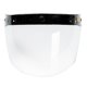 thumbnail image 2 of Escudo De Viento De Cara Abierta 3 Broches Visor De Casco Lente De Escudo De Viento Universal Transparente, 2 of 5