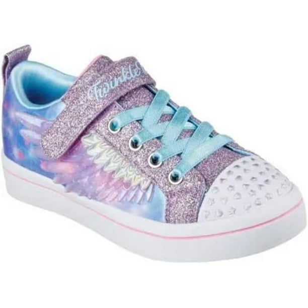 Lights Zapatos Skechers Con Luces Jeans Zapatillas Skechers Heart