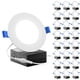 thumbnail image 1 of Luces LED empotrables de techo Sunco, paquete de 24, 4" delgadas, 650 lm, 1 of 6