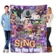thumbnail image 1 of Sing 3 anti-pilling, suave, ligera, esponjosa y acogedora de lujo para hogar y cocina – Perfecta para niños y adultos,100X130cm, 1 of 6