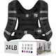 thumbnail image 1 of Chaleco pesado Zeerun de 11 kg para mujeres y hombres de 24 libras con reflectante, 1 of 8