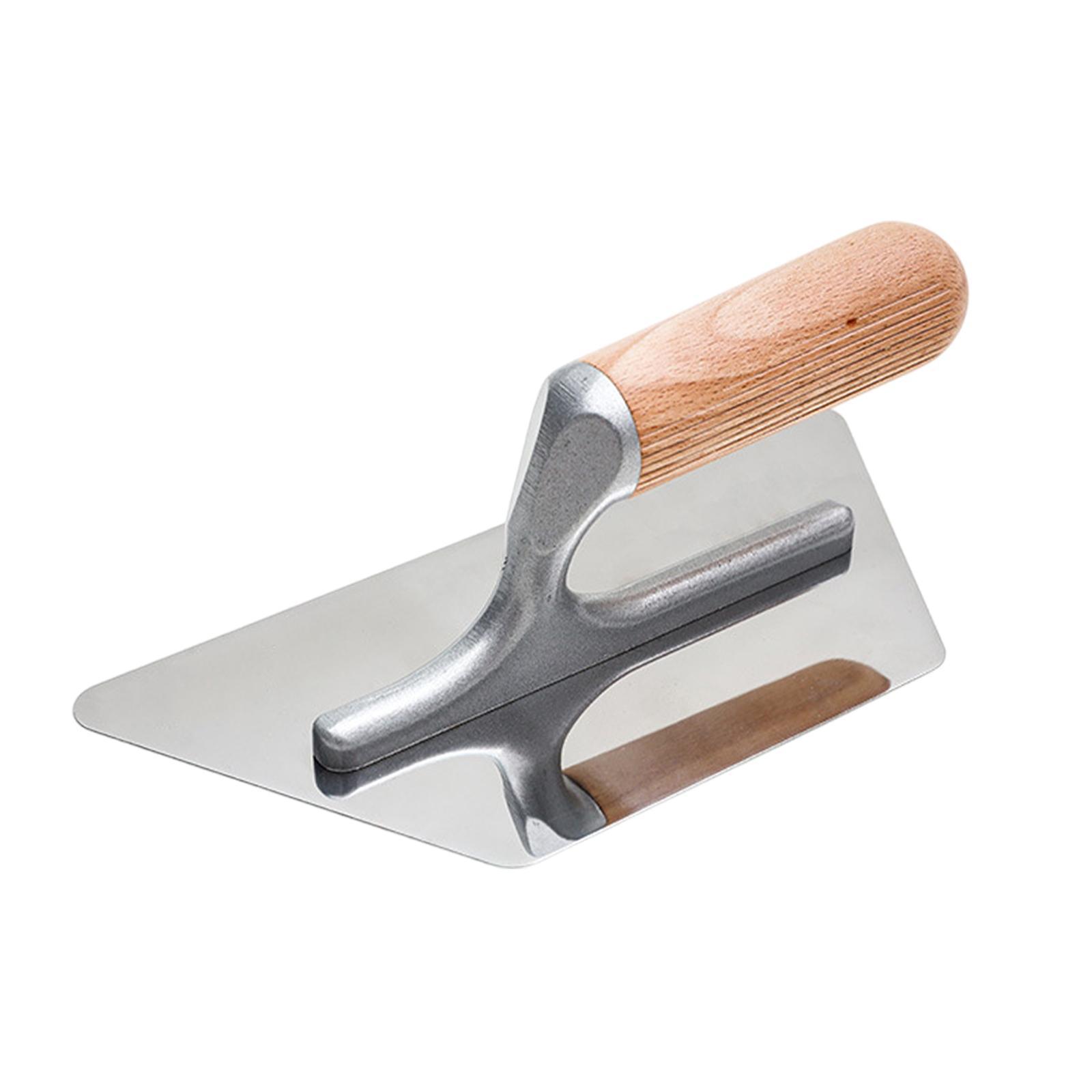 Ioensy - Llana De Acabado De Yeso Herramienta De Yeso De Acero Inoxidable Para Cemento De Albañilería