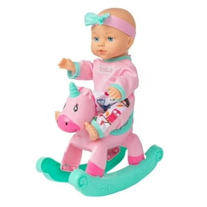 Genérico - Juguete Muñeca Bostecitos 30Cm Balancin De Unicornio