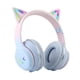 thumbnail image 4 of Auriculares Para Juegos Control De Volumen Baja Latencia Plegables Para PC Teléfonos Portátiles Azul, 4 of 5