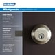 thumbnail image 3 of Cerrojo monocilíndrico Lock Schlage FB50N G BWE 622, color negro mate, 3 of 5